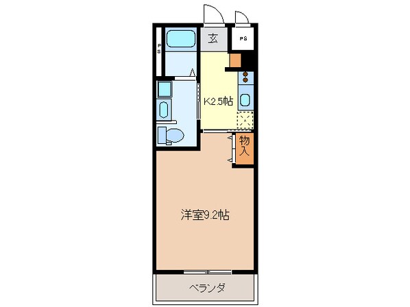 グレーシアⅡの物件間取画像